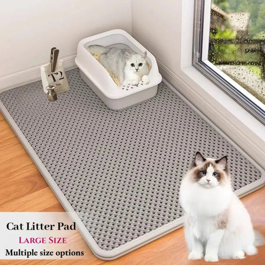 Large Cat Litter Mat Double Layer