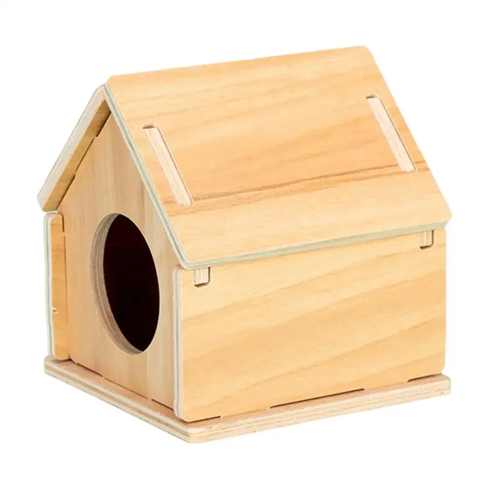 Pet Hamster Toys Wooden Bridge