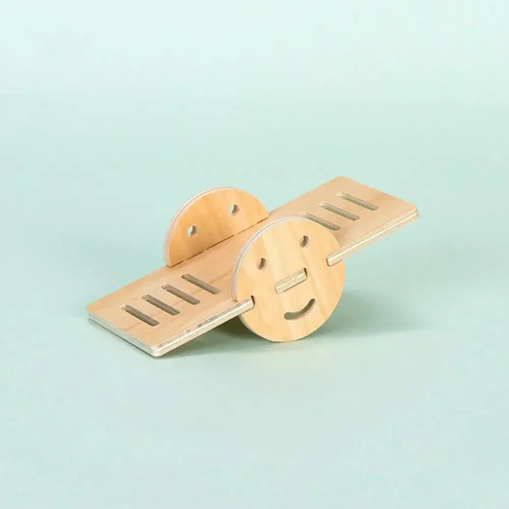 Pet Hamster Toys Wooden Bridge