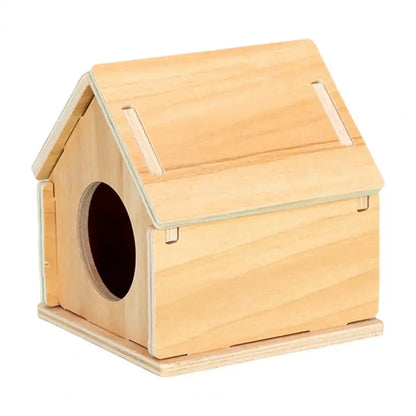 Pet Hamster Toys Wooden Bridge