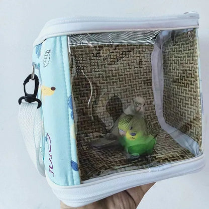 Portable Pet Bird Cage Parrot Breathable