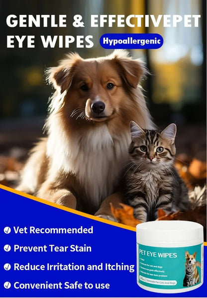 Pet Cleaning Products Eye Wipes